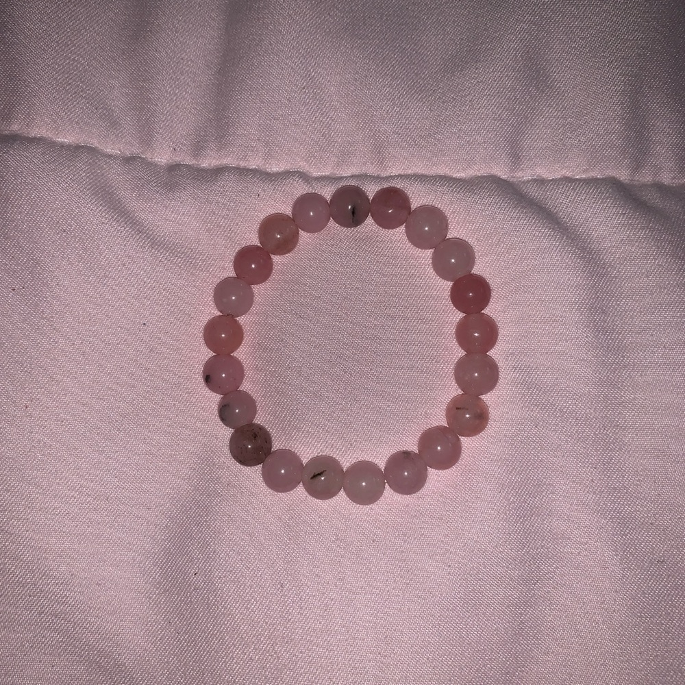 Rose quartz bracelet 8mm
